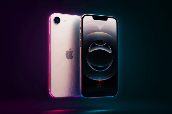 20250710_2338_Floating iPhone 16e_remix_01jzv0wxvze95abmaaz7d0j7r5.png